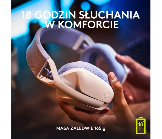 LOGITECH Sluch. Gam. Bezpez. Logitech G435 Blue 981-001062 - 680424 - zdjęcie 11